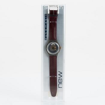 Swatch, automatic, Rubin, armbandsur, 37 mm.