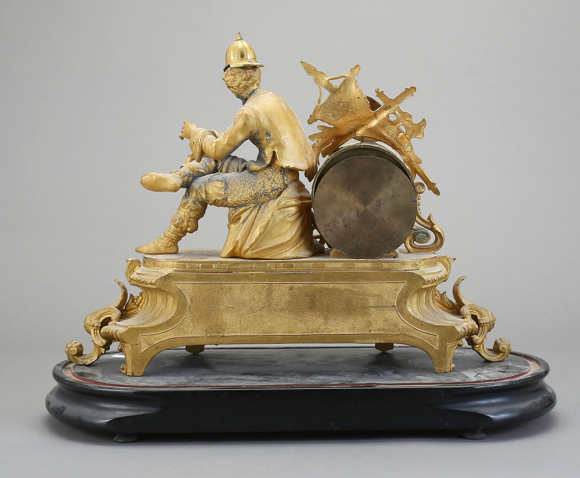 BORDSPENDYL, eklektisk stil, Joseph Leja, Stockholm, 1800-talets andra hälft.