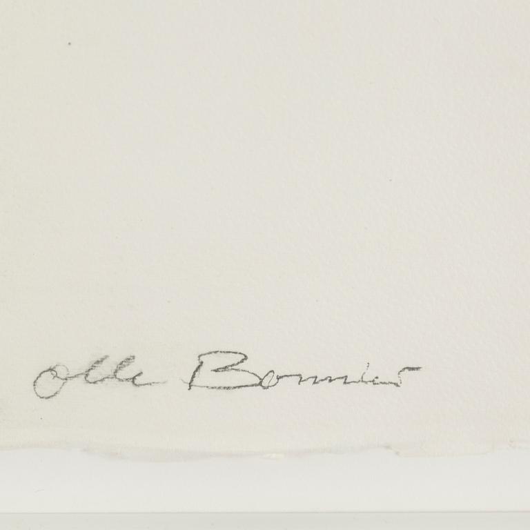 OLLE BONNIÉR, serigraphy, signed and numbered 158/180.