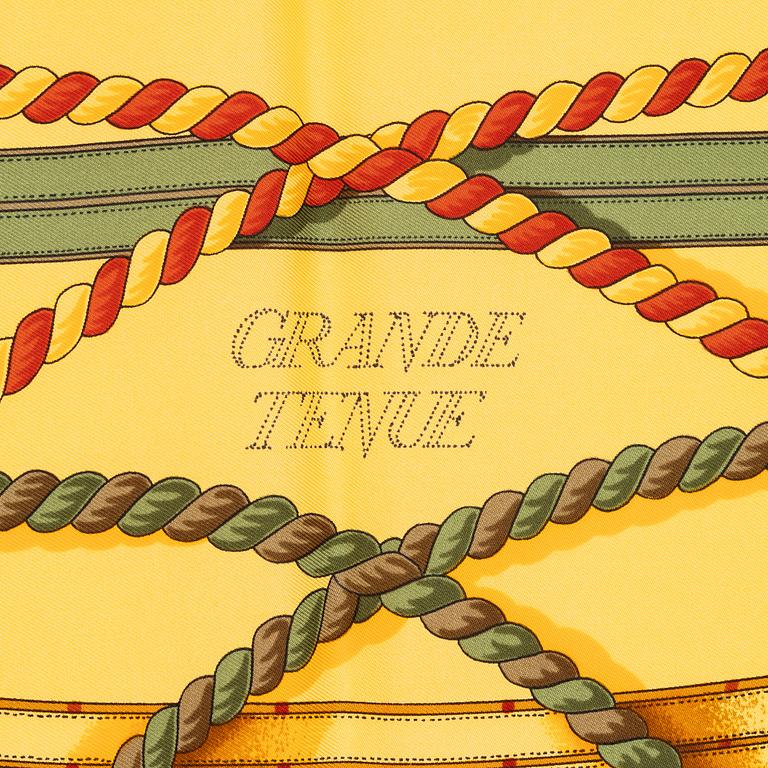 Hermès, scarf "Grand tenue".