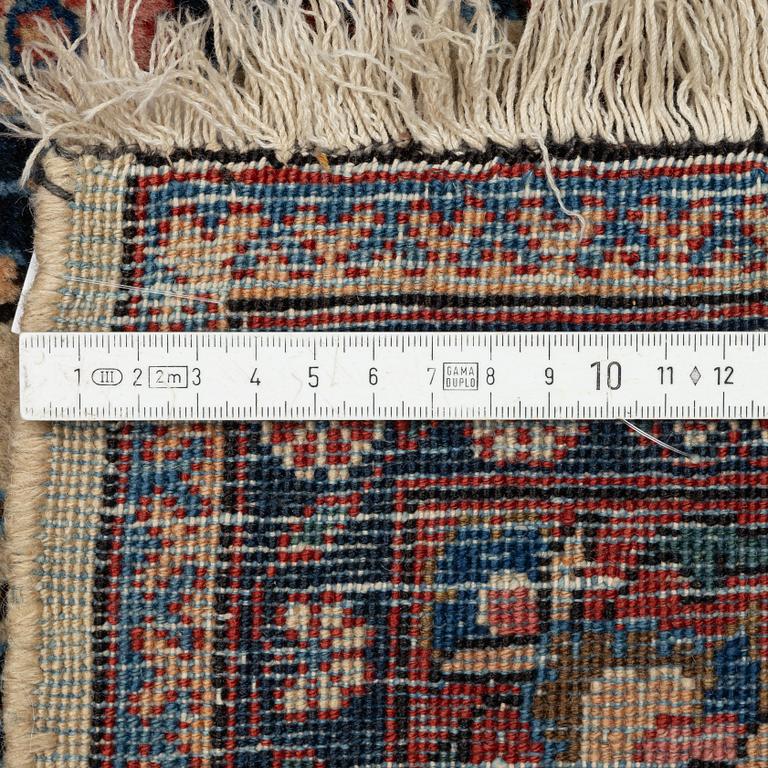 Matta, Kashan, antik, 210x150 cm.