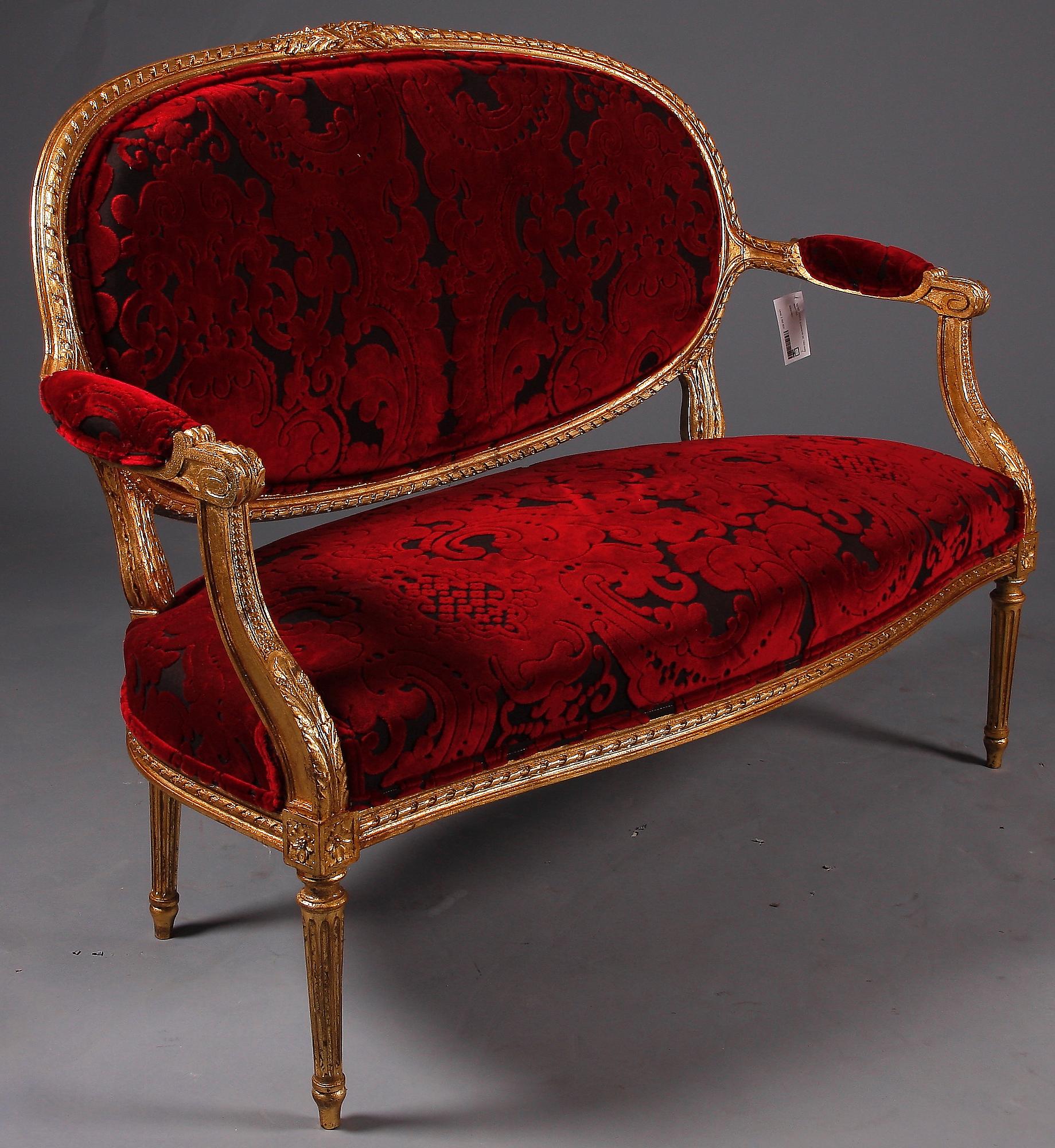 SOFFA, gustaviansk stil, 1900-talets första hälft.