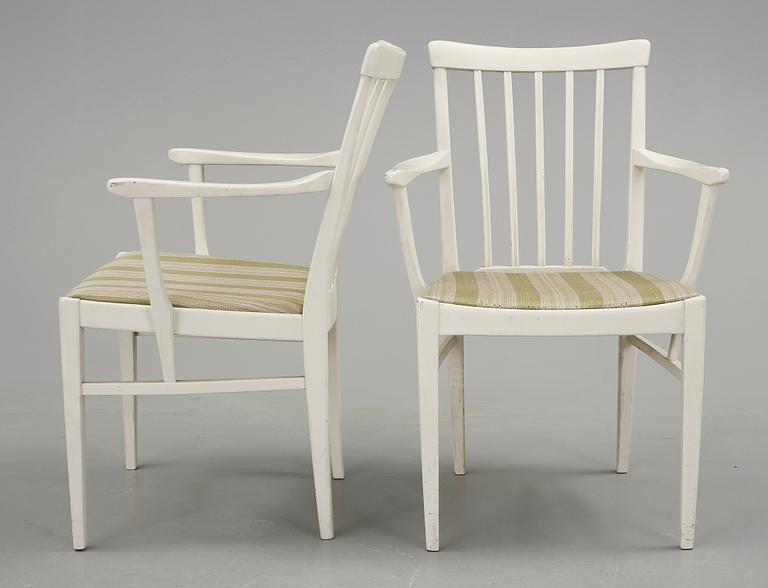 STOLAR, 6 st, "Herrgården", Carl Malmsten, 1900-talets andra hälft.