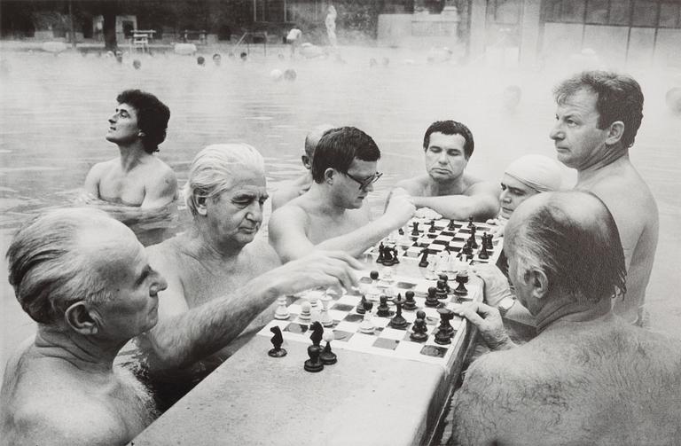 Peter de Ru, "Széchenyi badet, Budapest", 1982.
