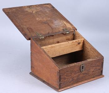 SKRIVSCHATULL, ek, 1800/1900-tal.