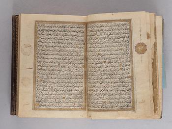 QURAN. Constantinople 1716. Height 15,5 x 11,5 cm.