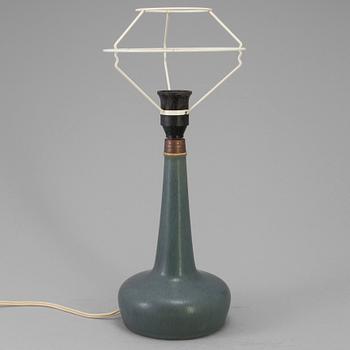 A Palshus stoneware table light for Le Klint, Denmark.