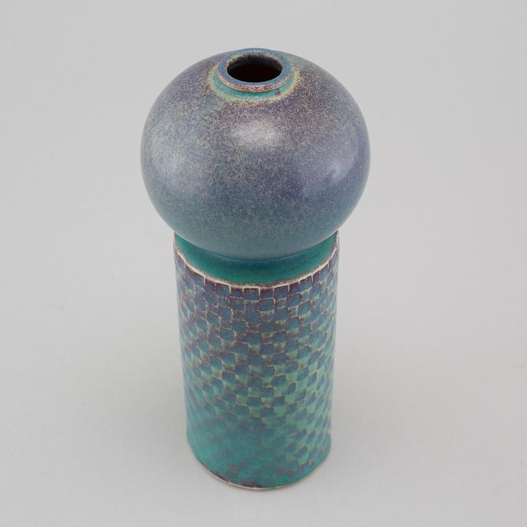 STIG LINDBERG, vas, stengods, Gustavsberg Studio, 1900-talets mitt.