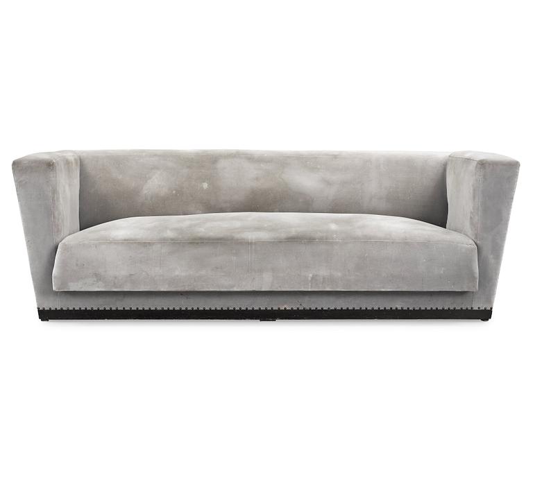 Axel Einar Hjorth, a 'Lido' three-seated upholstered sofa, Nordiska Kompaniet, Sweden 1930's.