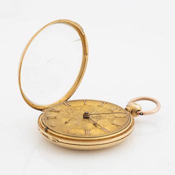 Pocket watch, John Cross, 46 mm.