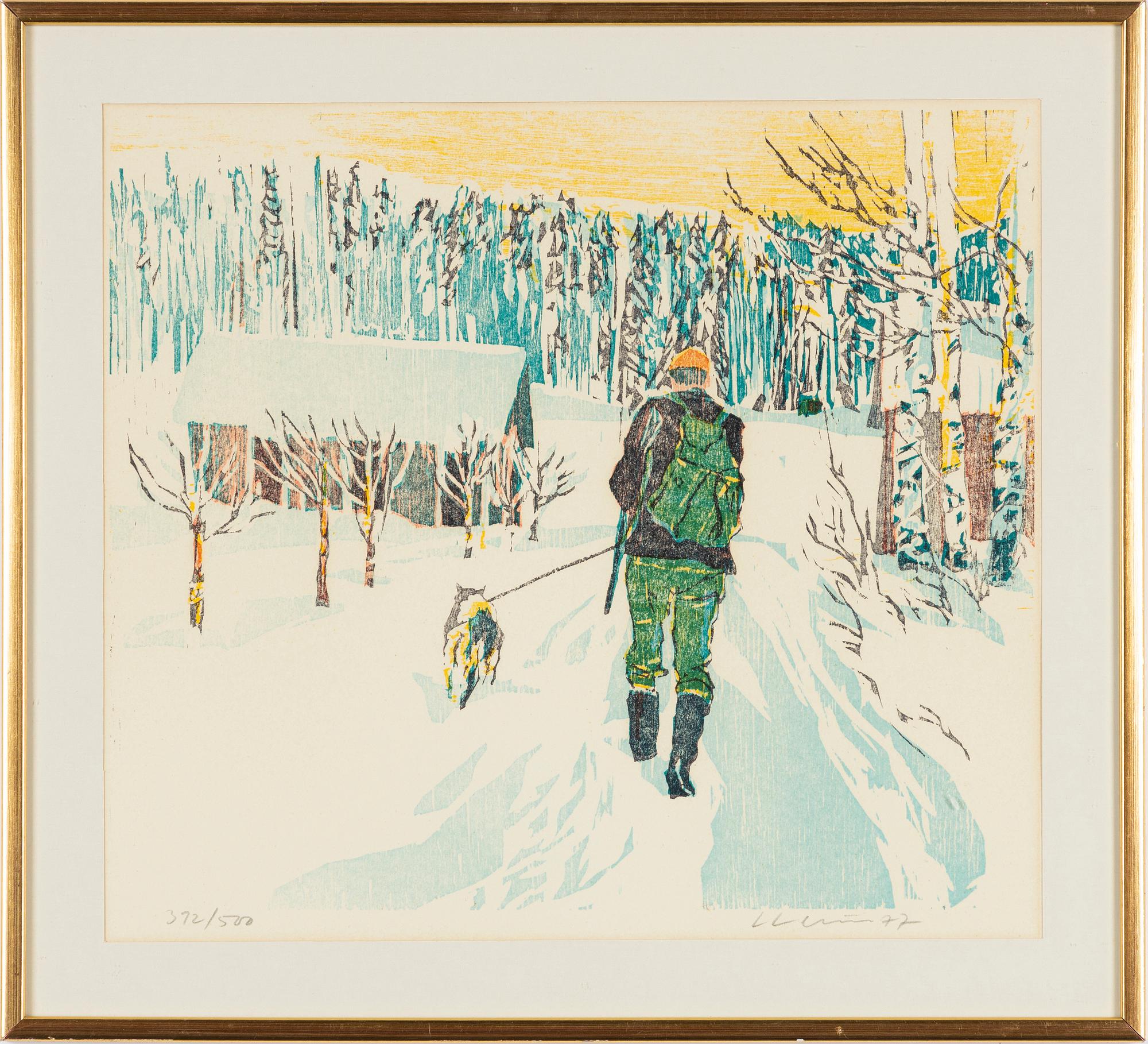 Lars Lerin, Jägaren.
