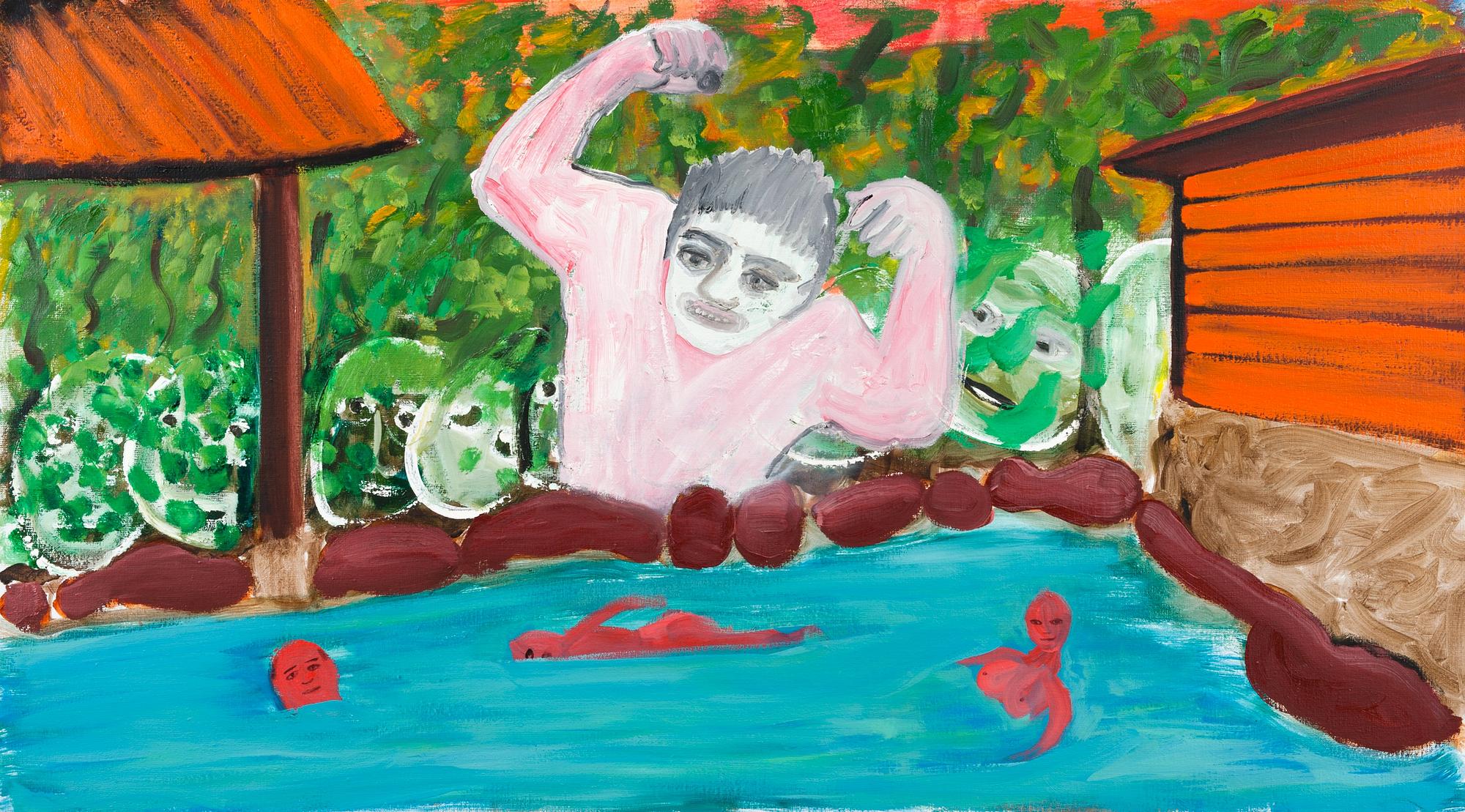 TARMO PAUNU, olja på duk, a tergo signerad och daterad -06.