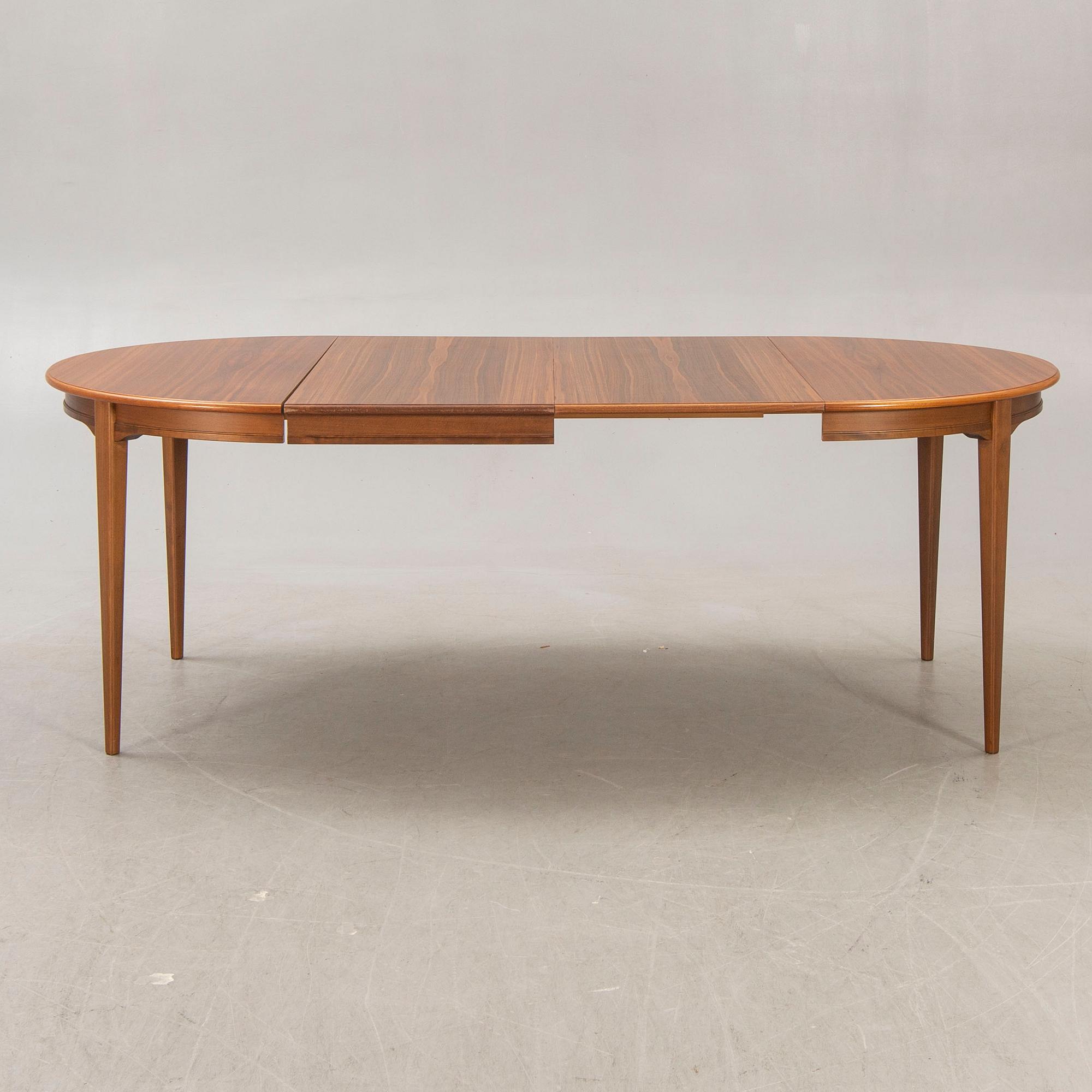 Svante Skogh, Dining table, "Vindö", 1960s, Balder's carpentry, Sweden.