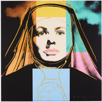 Andy Warhol, "Three portraits of Ingrid Bergman by Andy Warhol".