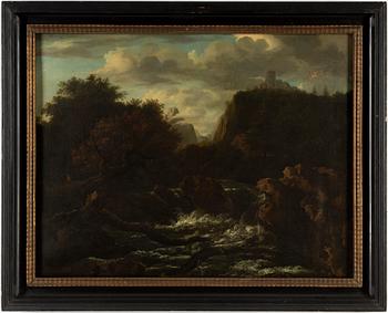 JACOB VAN RUISDAEL, follower of, oil on canvas.