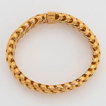 An 18K gold Tiffany bracelet "Vannerie".