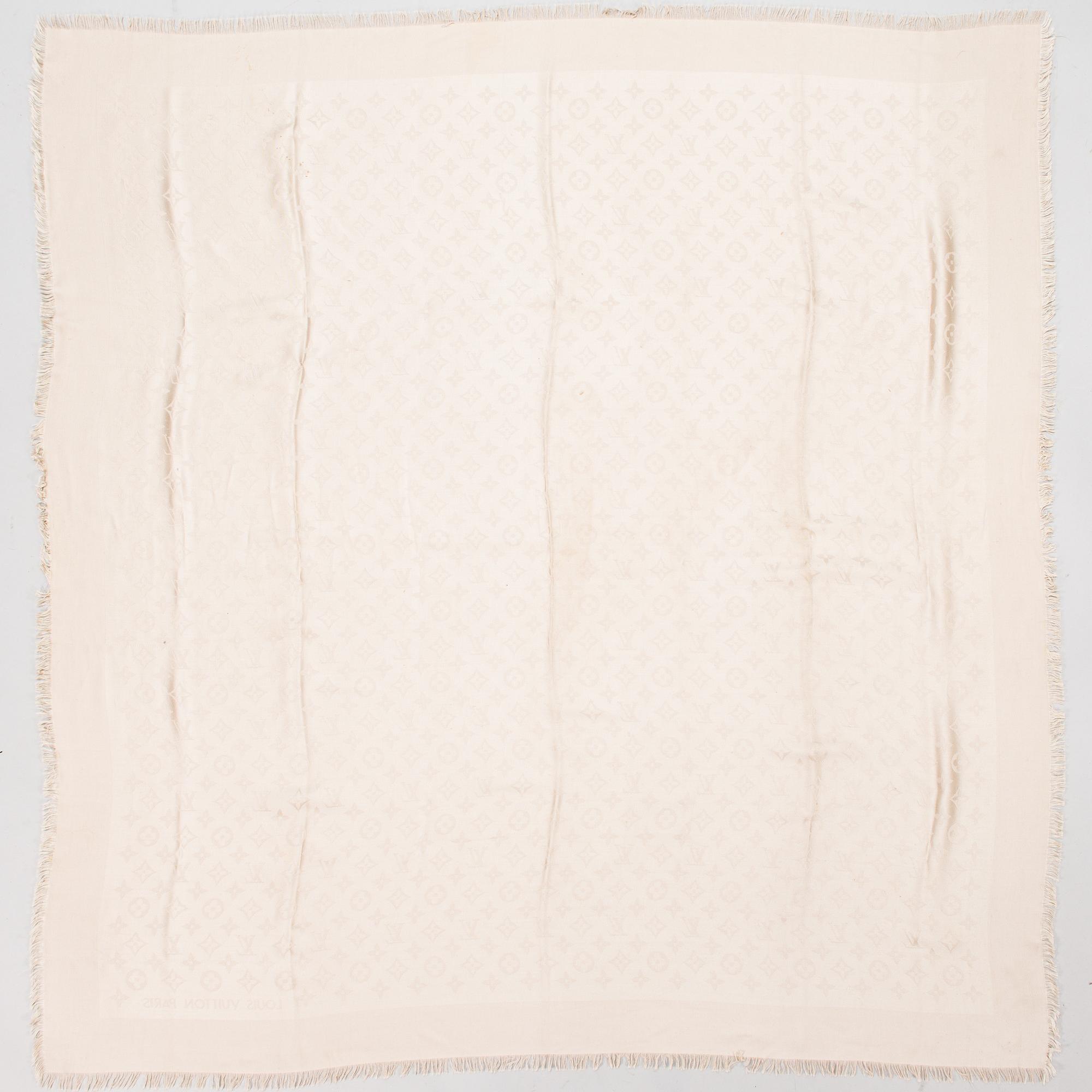 LOUIS VUITTON Monogram Shine Scarf.
