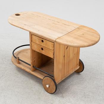 Aksel Kjersgaard, a pine trolley, Odder, Denmark, later part of the 20th Century.