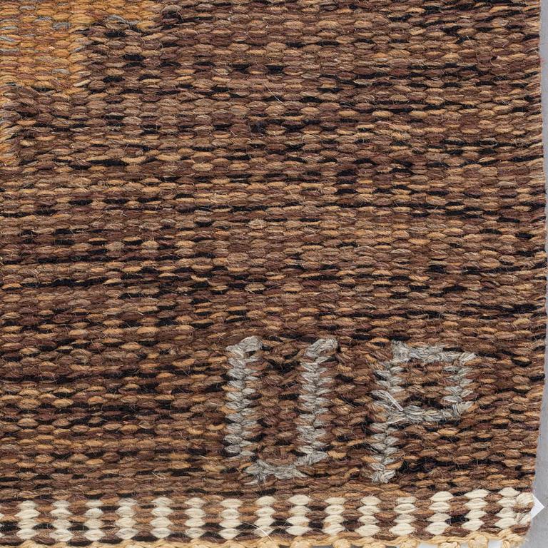 MATTA, rölakan, signerad UP, (Ulla Parkdal), ca 245x169 cm.