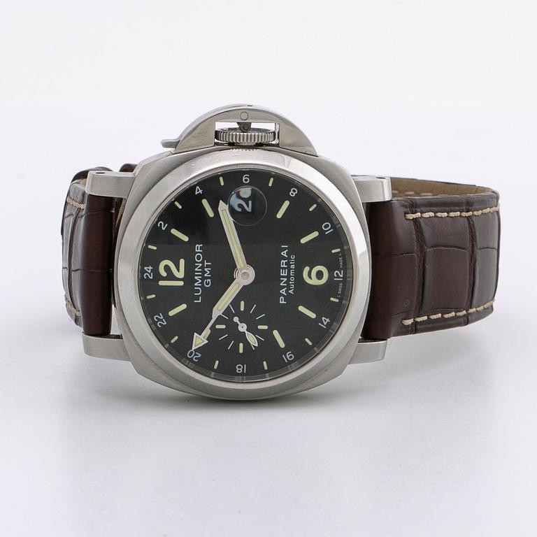 PANERAI, Luminor GMT, wristwatch, 40 mm.