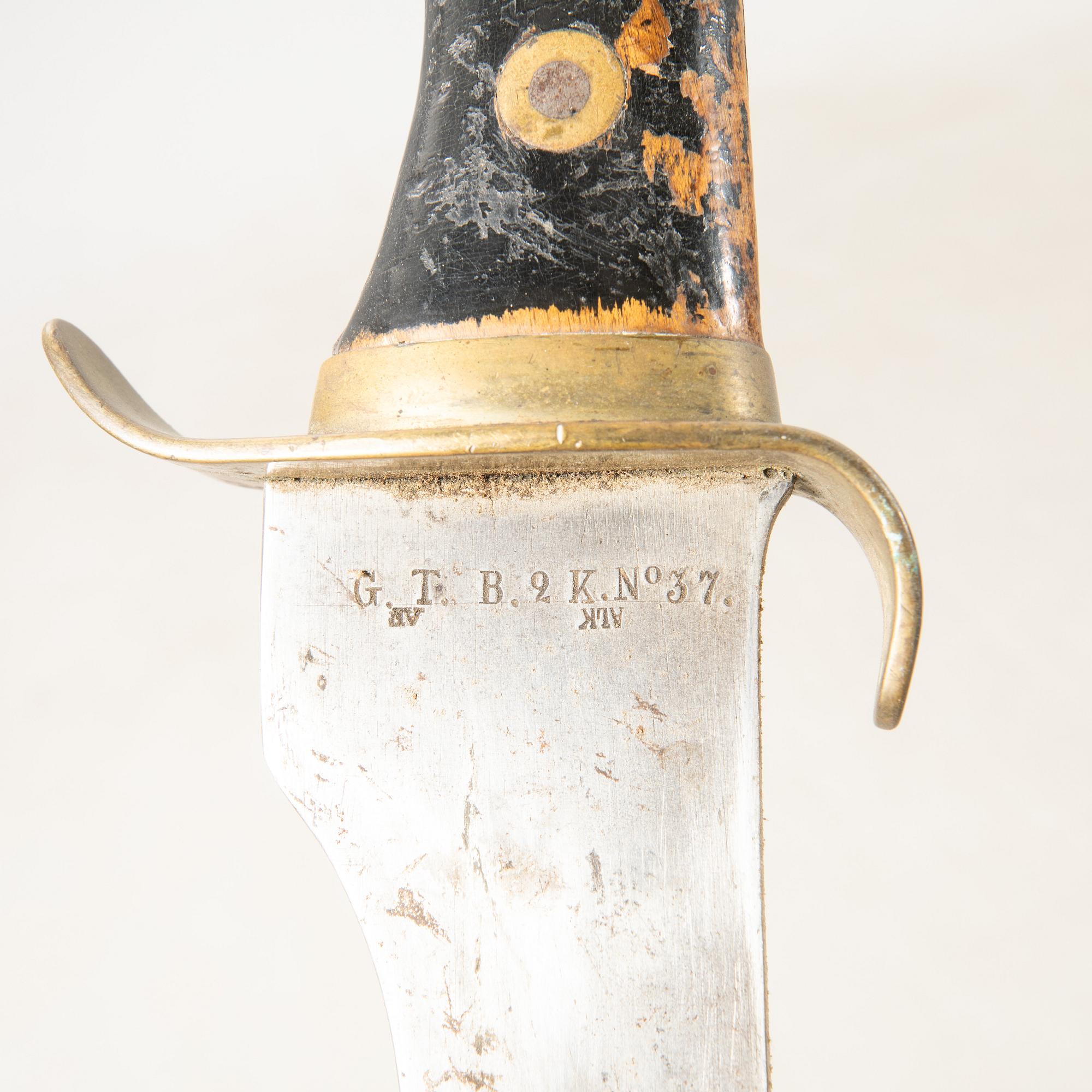 Three Swedish cutlasse 1856 and 1848 pattern.