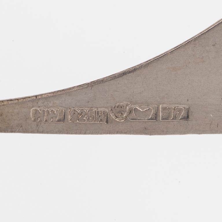 Tapio Wirkkala, necklace, "Half Moon", sterling silver. Westerback, Helsinki 1972.