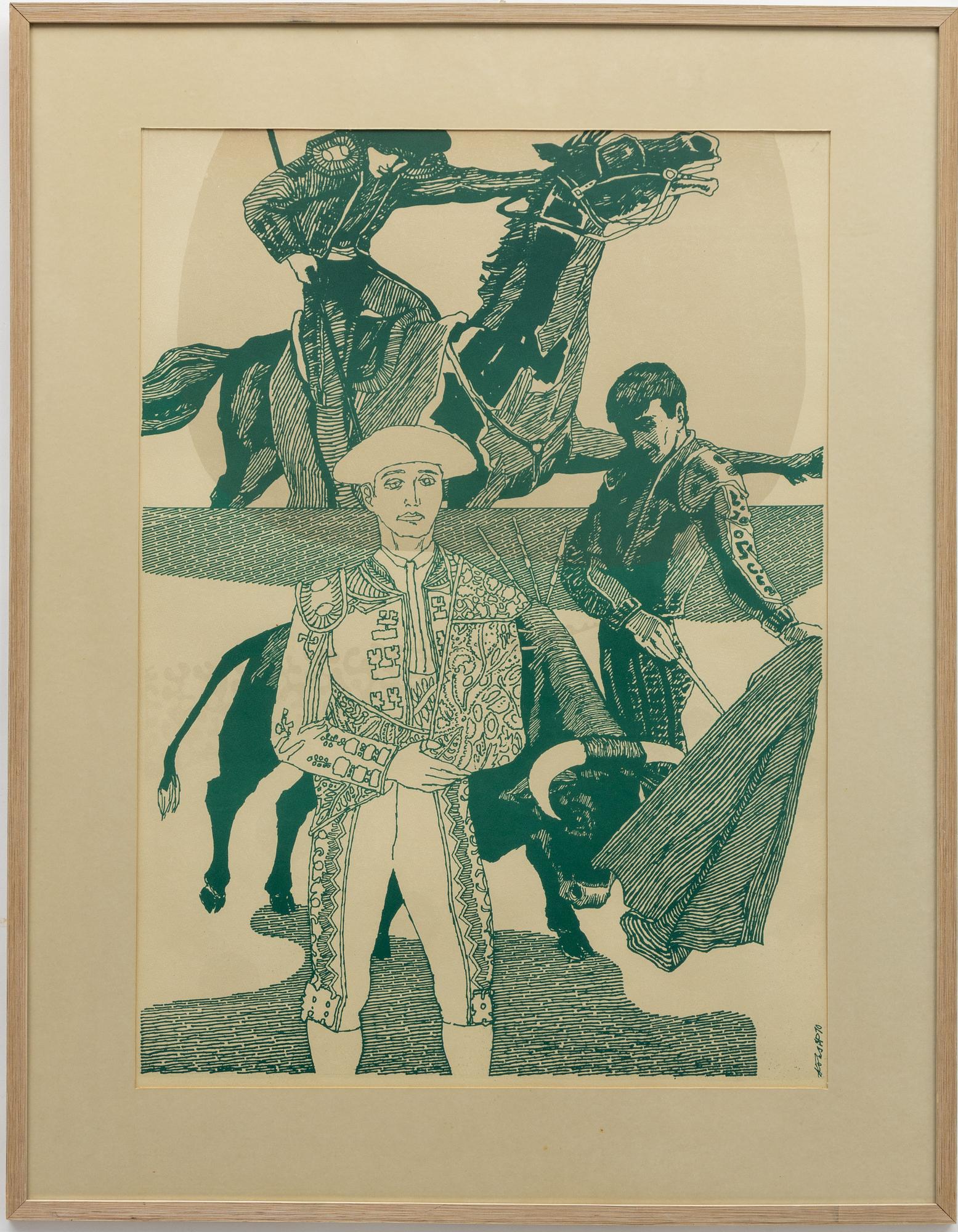 Endel Kõks, Bullfighting.