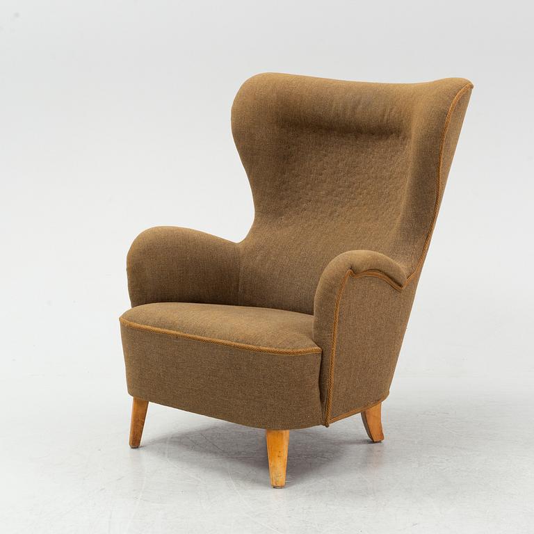 a Swedish Modern armchair, Boet, Gothenburg 1940s.