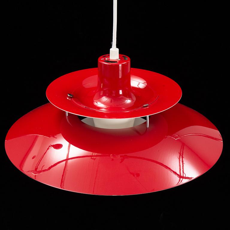 Poul Henningsen, a 'PH 5' ceiling light, Louis Poulsen, Denmark.