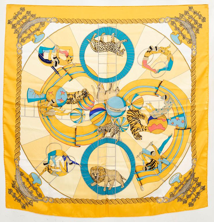 Hermès, scarf, "Circus".