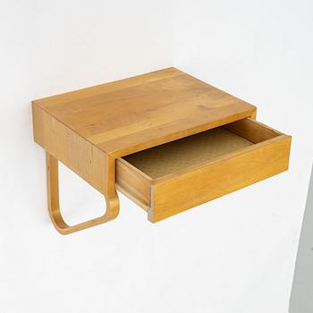 Alvar Aalto, a console/shelf, Aalto Möbler Hedemora, Sweden, mid 20th Century.