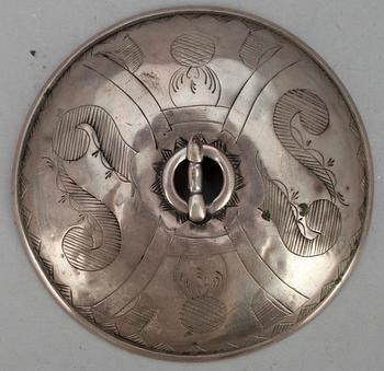 SÖLJA, silver, Finland, Wiborg 1852. Vikt ca 23g.