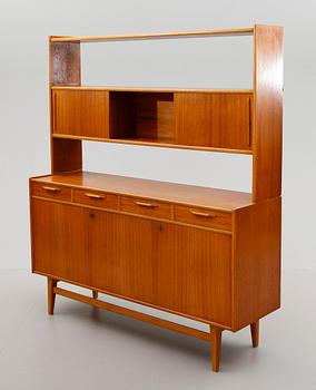 SIDEBOARD MED HYLLA, 1960-tal.