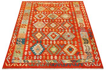 A Kilim carpet, c. 248 x 179 cm.