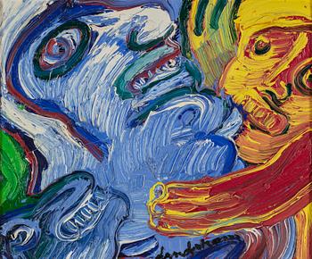 BENGT LINDSTRÖM, oil on canvas, signed.