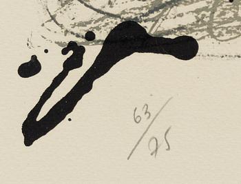 Antoni Tàpies, "Les Deux Cartes".