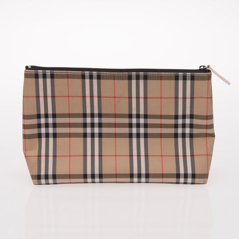 BURBERRY, HALSDUK SAMT NECESSÄR.