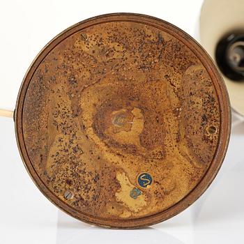 Bröderna Malmströms Metallvarufabrik, a table lamp model "2790", Malmö, 1950s.