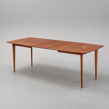 A 1950's/60's teak dining table from Jo Carlson, Vetlanda.