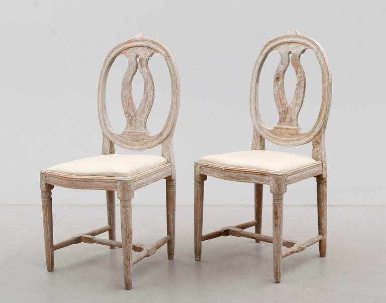 STOLAR, 1 par, gustavianska, 1700-tal.