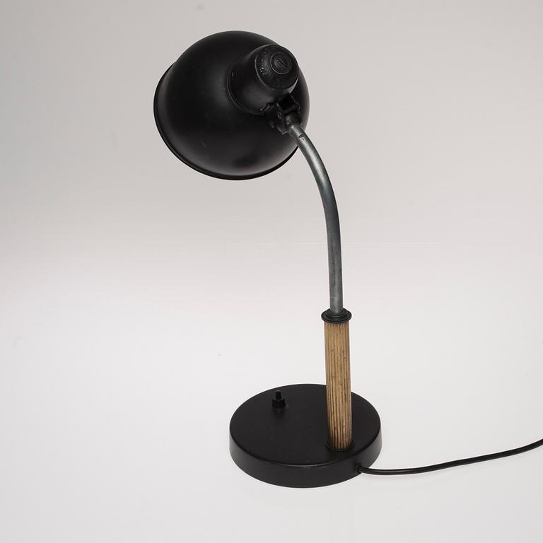 BORDSLAMPA, Kaiser idell original, Tyskland, design Christian Dell, 1930-tal.