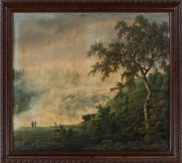 JOHAN FREDRIK JULIN. Attributed. Water colour.