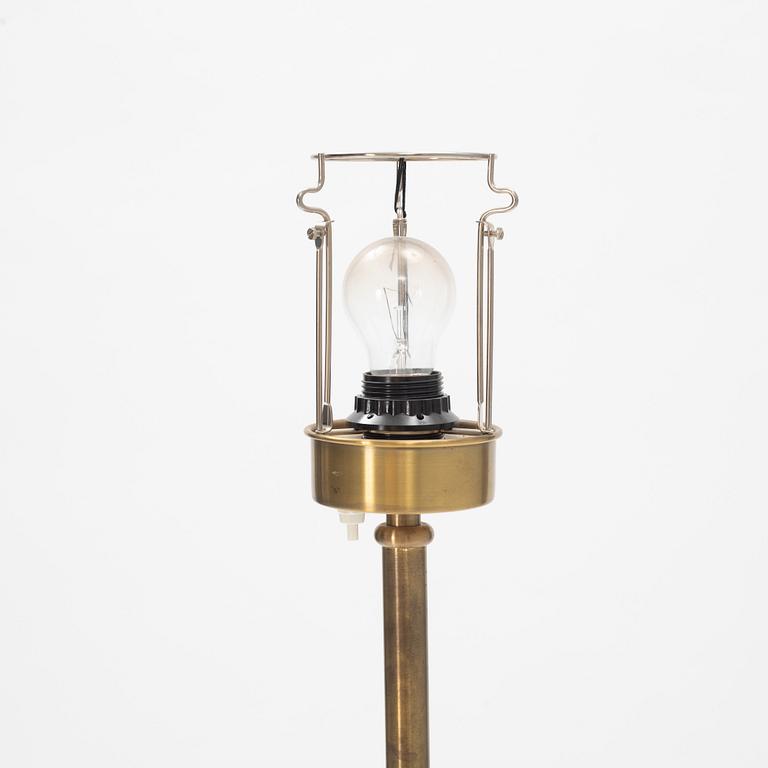 Josef Frank, a brass model 2326 floor lamp, Svenskt Tenn, Sweden.