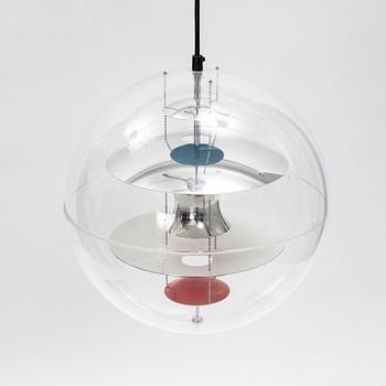 Verner Panton, taklampa, 'VP Globe', Frandsen Lighting A/S, Danmark, 2000-tal.