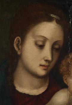 Antonio Allegri Correggio In the manner of the artist, ANTONIO ALLEGRI CORREGGIO, in the manner. Reinforced panel 61 x 48.5 cm.