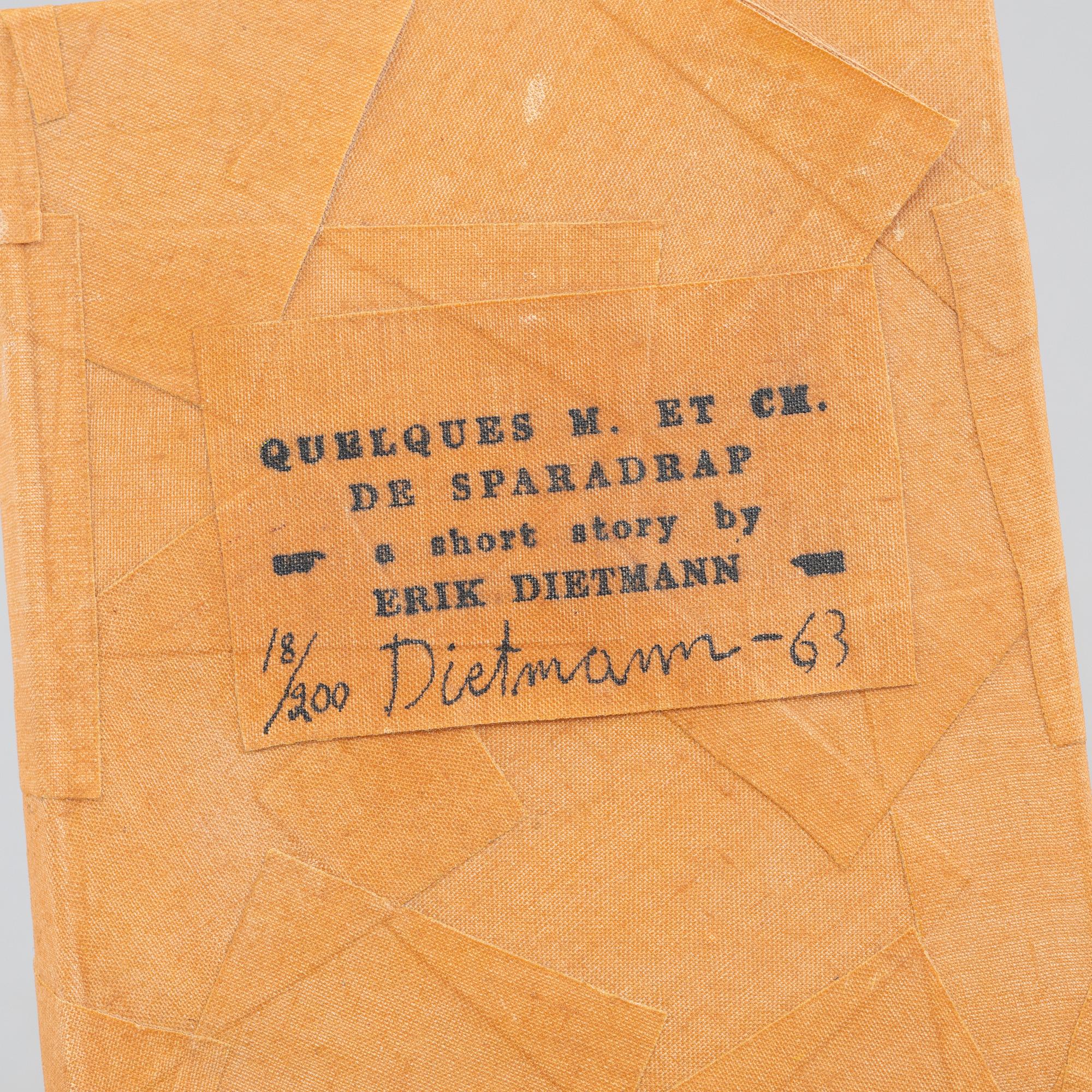Erik Dietman, 'A short story by Erik Dietmann'.