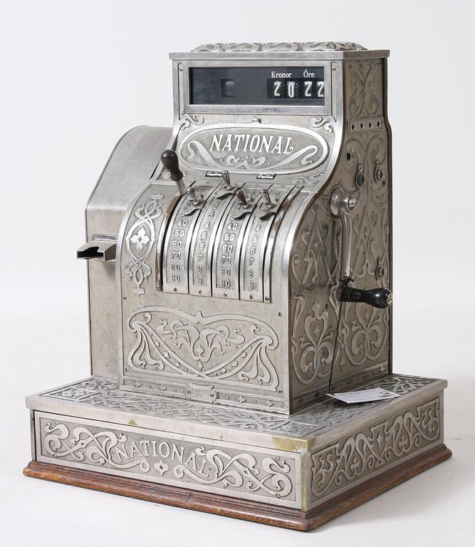 KASSAAPPARAT, "National", tidigt 1900-tal.