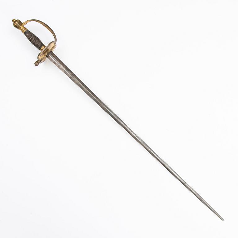 A late 18th Century Central European officer's sword.