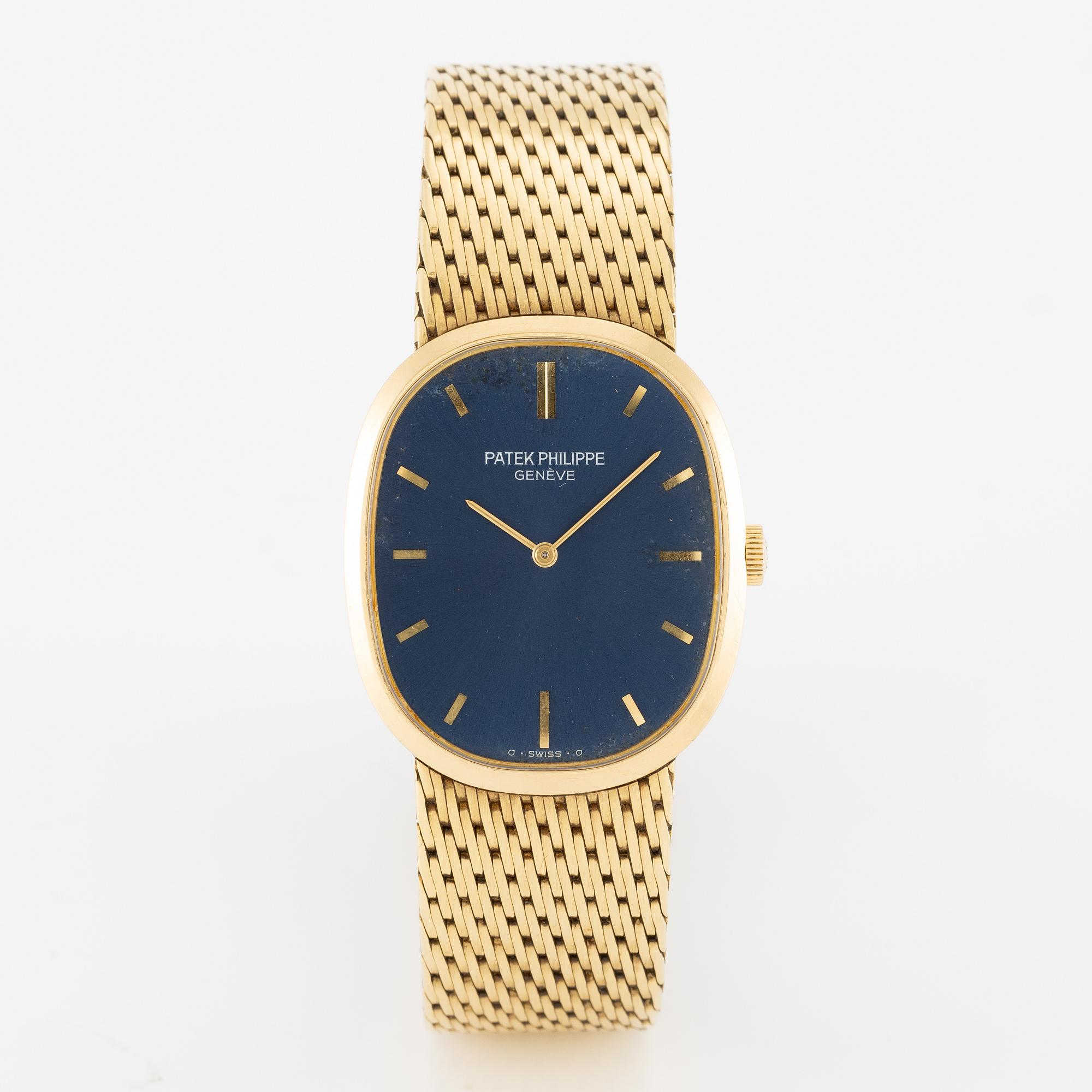 Patek Philippe, Geneva, Golden Ellipse, wristwatch, 27 x 32 mm.