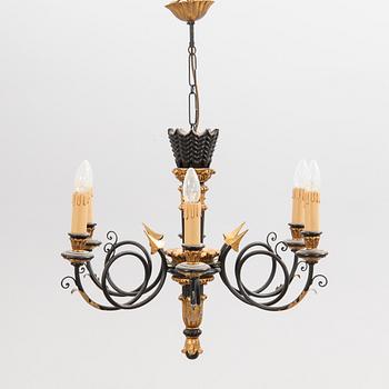 Chandelier, Empire style, 20th century.